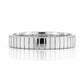 Caspian, a Grooved Wedding Band