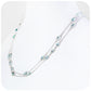 Sky Blue Topaz mixed cuts Necklace - Victoria's Jewellery