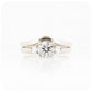 The Lea Wedding Ring Set with Moissanite