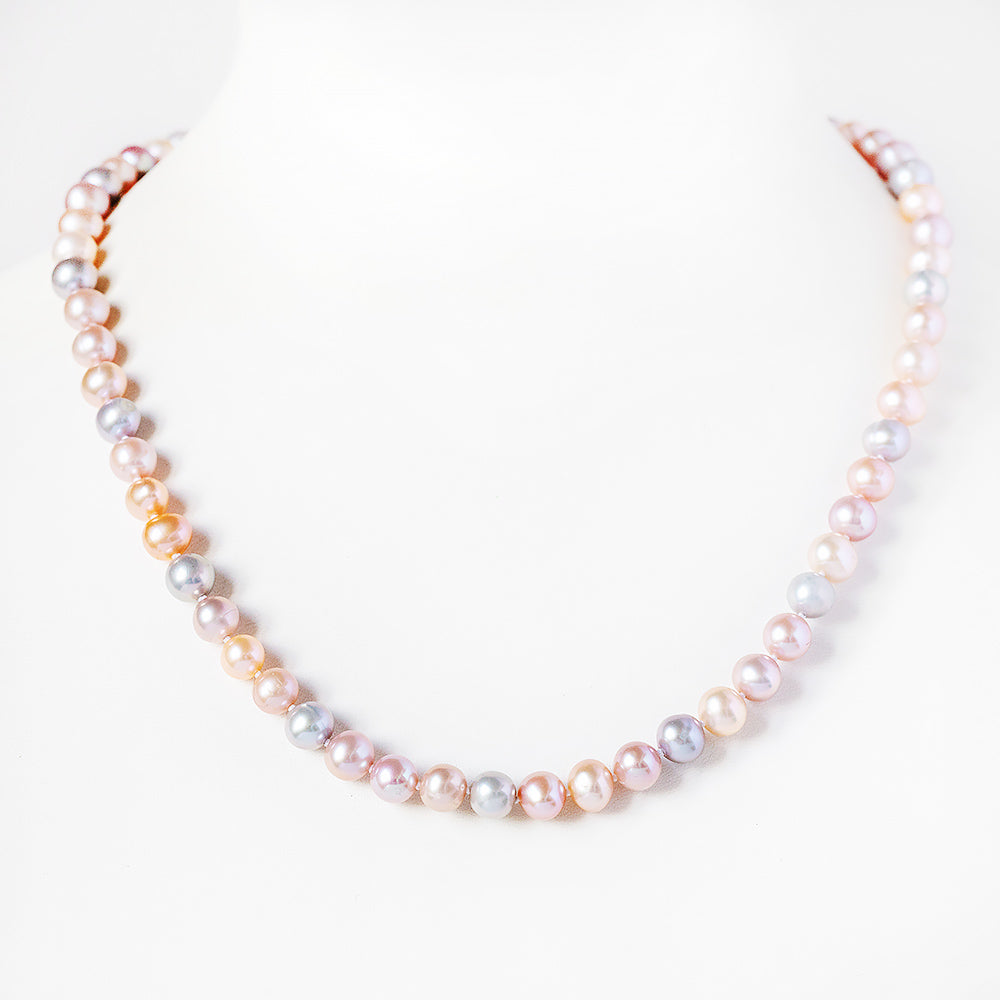 6-7mm Natural Fresh Water Pearl Necklace