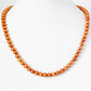 Luscious Golden Orange Fresh Water Pearl Necklace