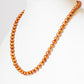 Luscious Golden Orange Fresh Water Pearl Necklace