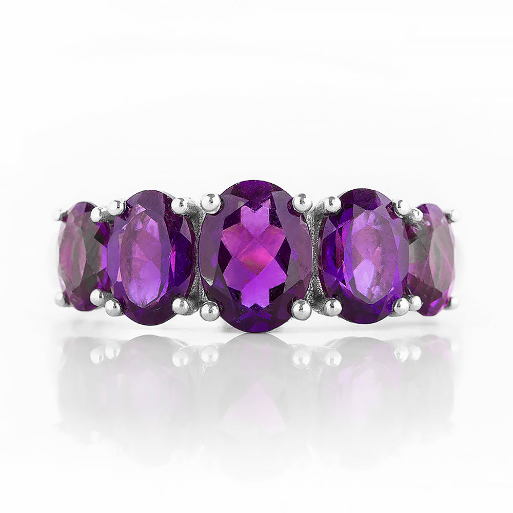 The Amethyst Queen Ring