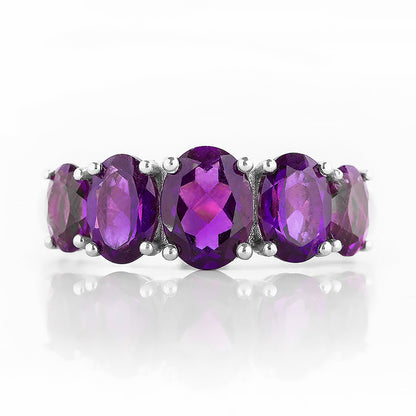 The Amethyst Queen Ring
