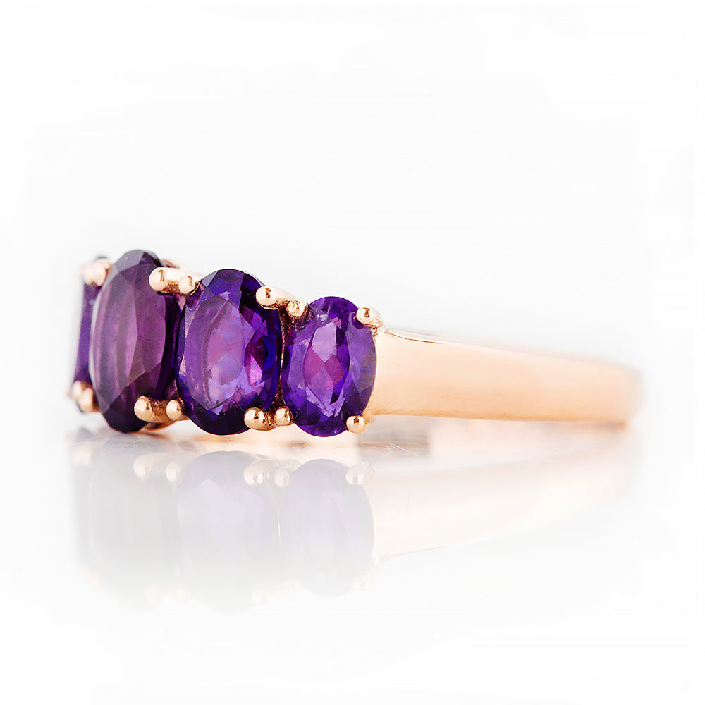 The Amethyst Queen Ring