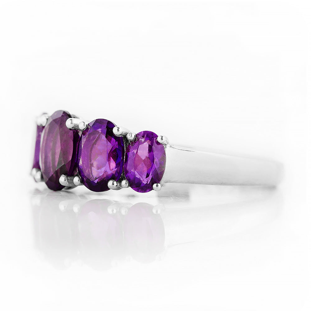 The Amethyst Queen Ring