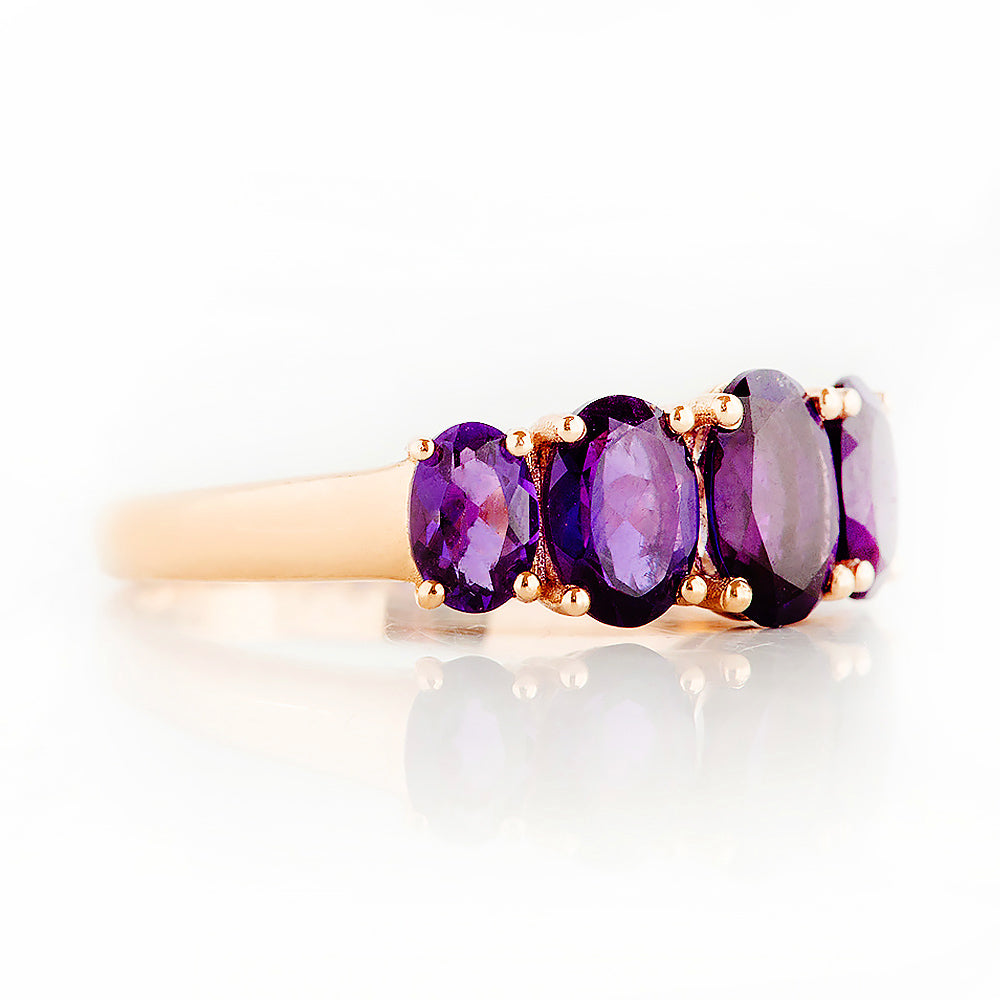 The Amethyst Queen Ring