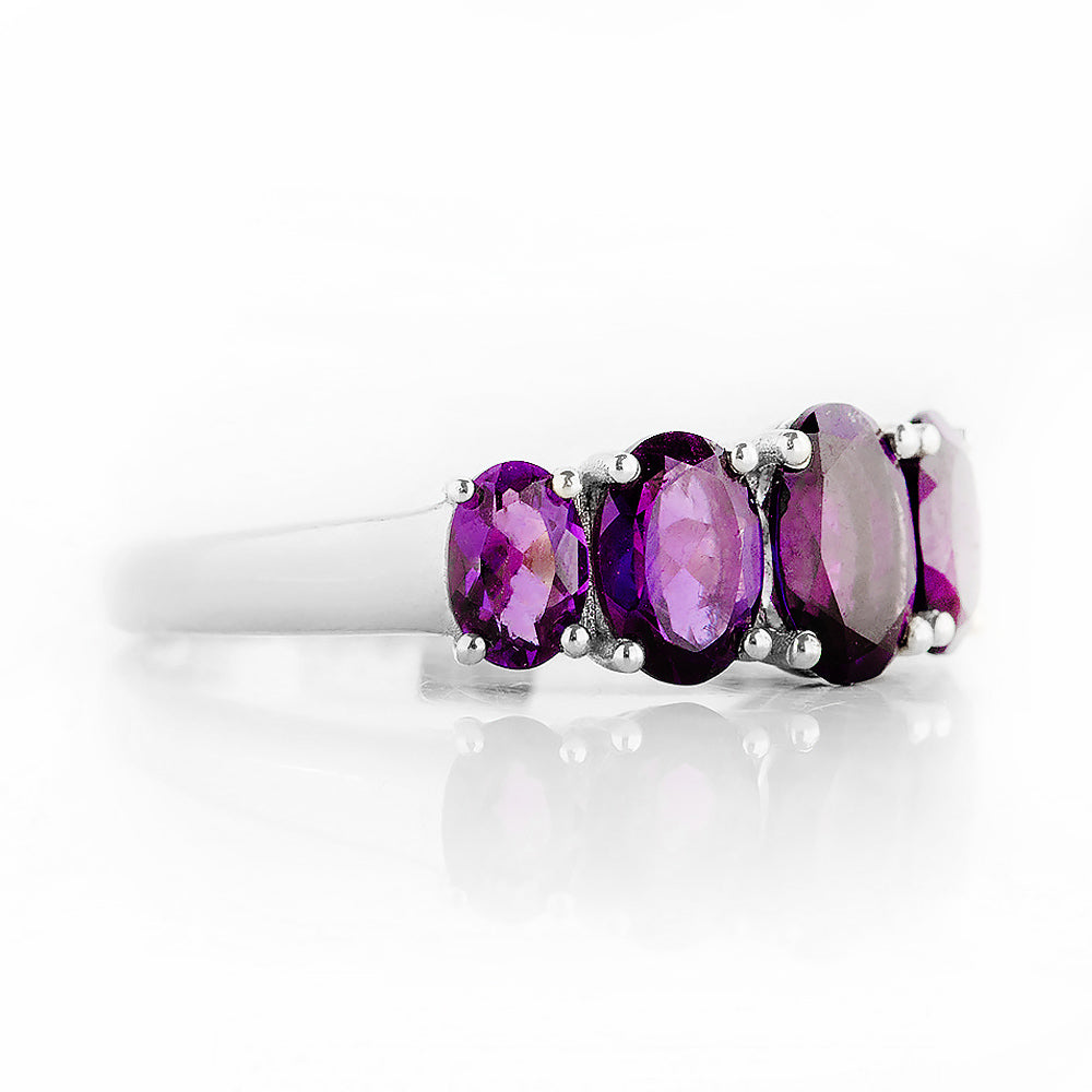 The Amethyst Queen Ring