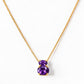 Georgie, Amethyst Necklace