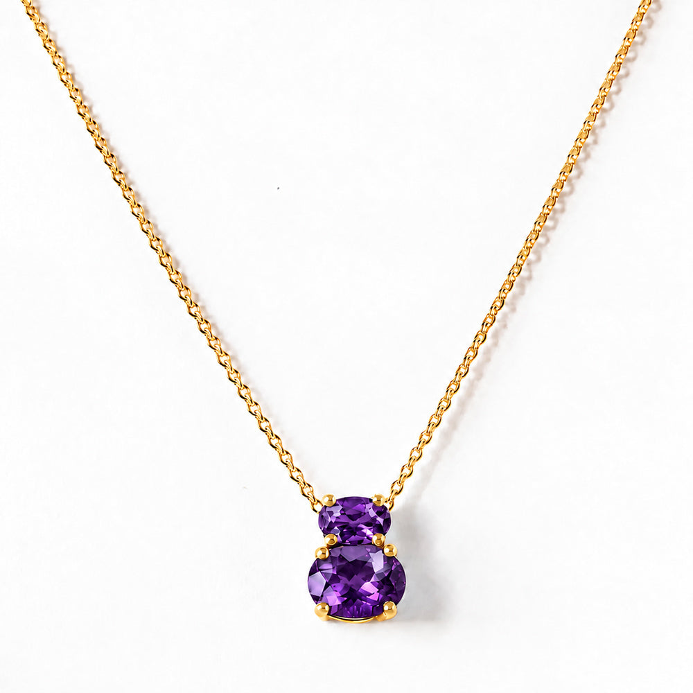 Georgie, Amethyst Necklace