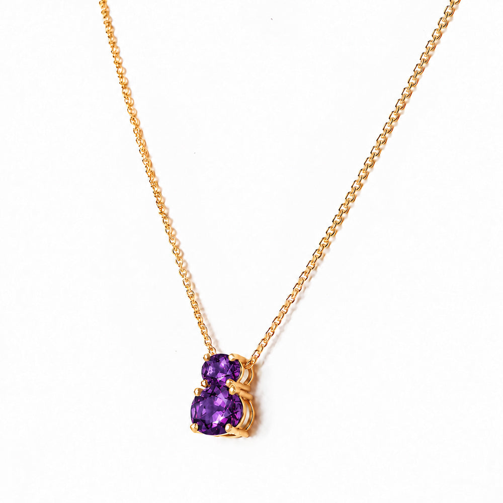Georgie, Amethyst Necklace