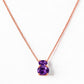 Georgie, Amethyst Necklace