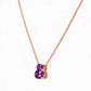 Georgie, Amethyst Necklace