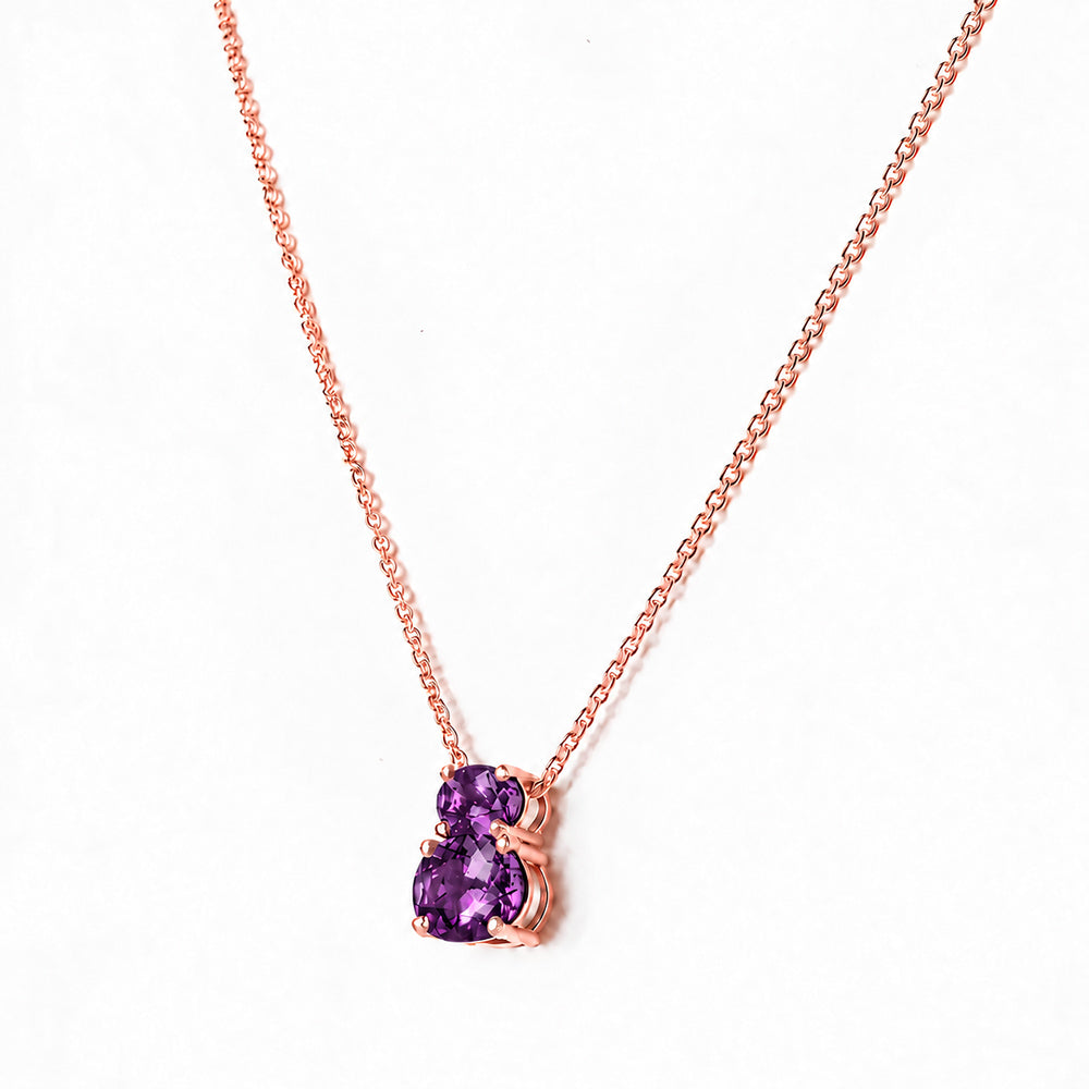 Georgie, Amethyst Necklace