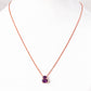 Georgie, Amethyst Necklace