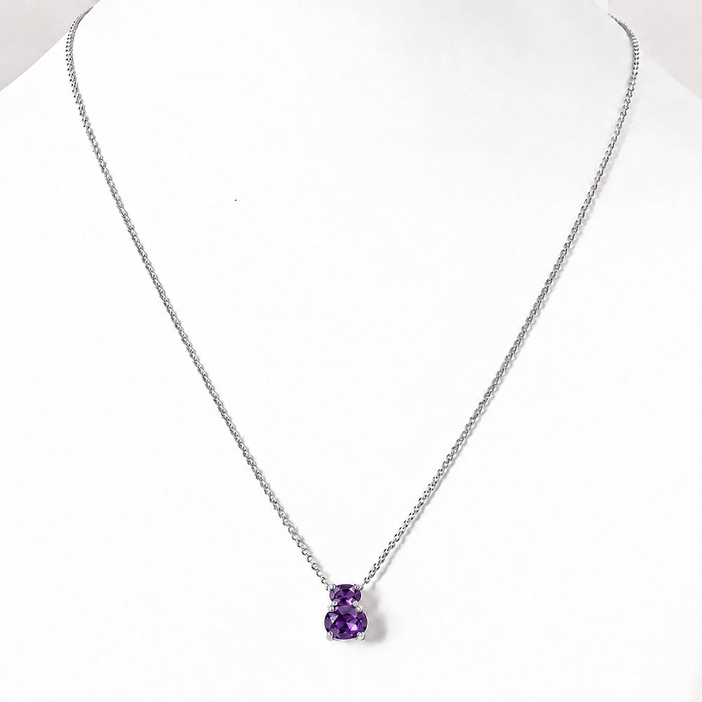 Georgie, Amethyst Necklace