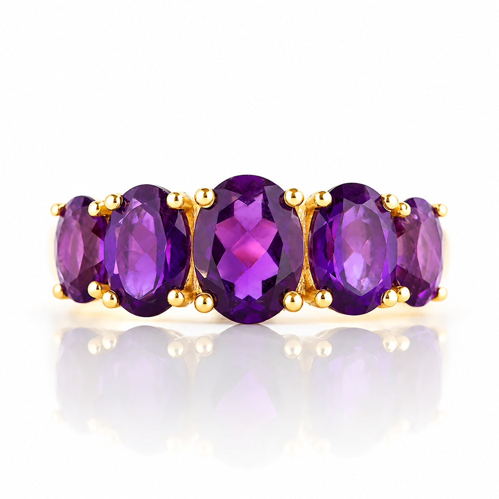 The Amethyst Queen Ring - Victoria's Jewellery