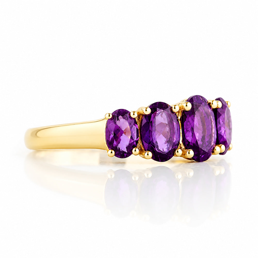 The Amethyst Queen Ring - Victoria's Jewellery