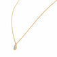 The Infinity Pendant with Aquamarine - Victoria's Jewellery