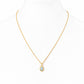 The Infinity Pendant with Aquamarine - Victoria's Jewellery
