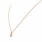 The Infinity Pendant with Aquamarine - Victoria's Jewellery