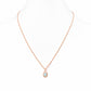 The Infinity Pendant with Aquamarine - Victoria's Jewellery