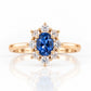 Blair, a Blue Sapphire and Diamond Ring - Victoria's Jewellery