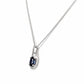 The Infinity Pendant with Sapphire
