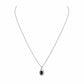 The Infinity Pendant with Sapphire
