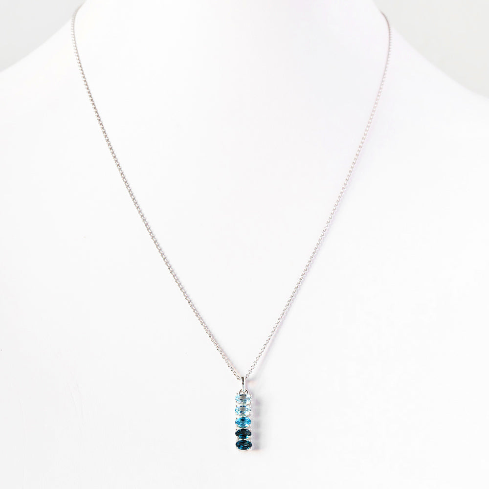 Willow, Topaz Necklace - Victoria's Jewellery