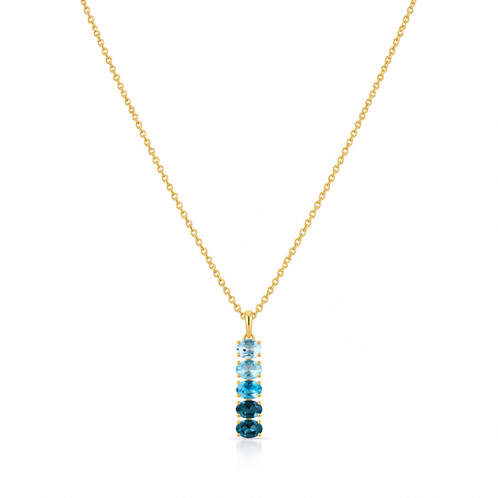 Willow, Topaz Necklace - Victoria's Jewellery