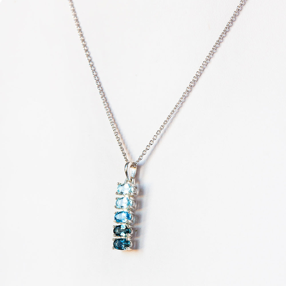 Willow, Topaz Necklace - Victoria's Jewellery
