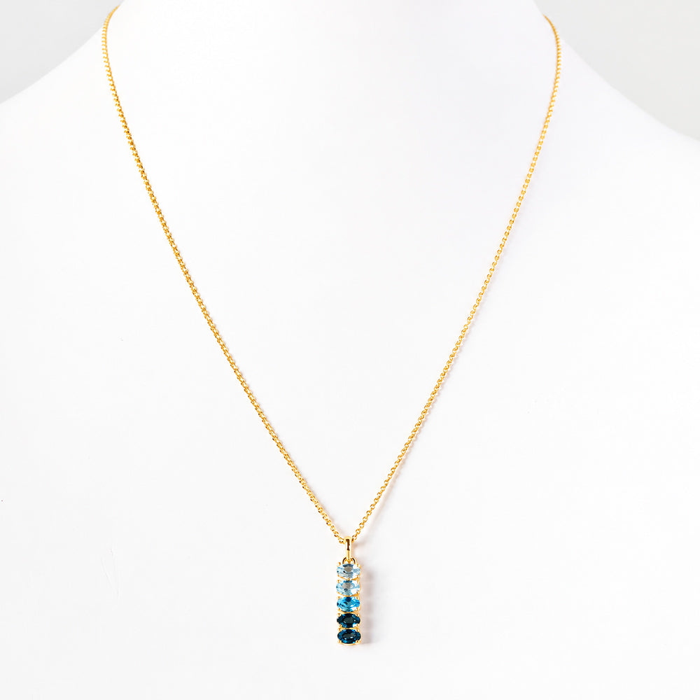 Willow, Topaz Necklace - Victoria's Jewellery
