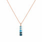 Willow, Topaz Necklace - Victoria's Jewellery