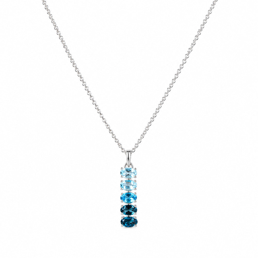 Willow, Topaz Necklace - Victoria's Jewellery