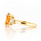 Hallie, a Citrine and Diamond Trilogy Ring - Victoria's Jewellery