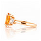 Hallie, a Citrine and Diamond Trilogy Ring - Victoria's Jewellery