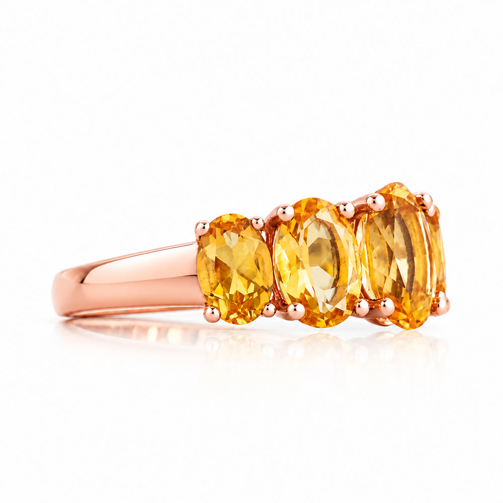 The Citrine Queen Ring - Victoria's Jewellery