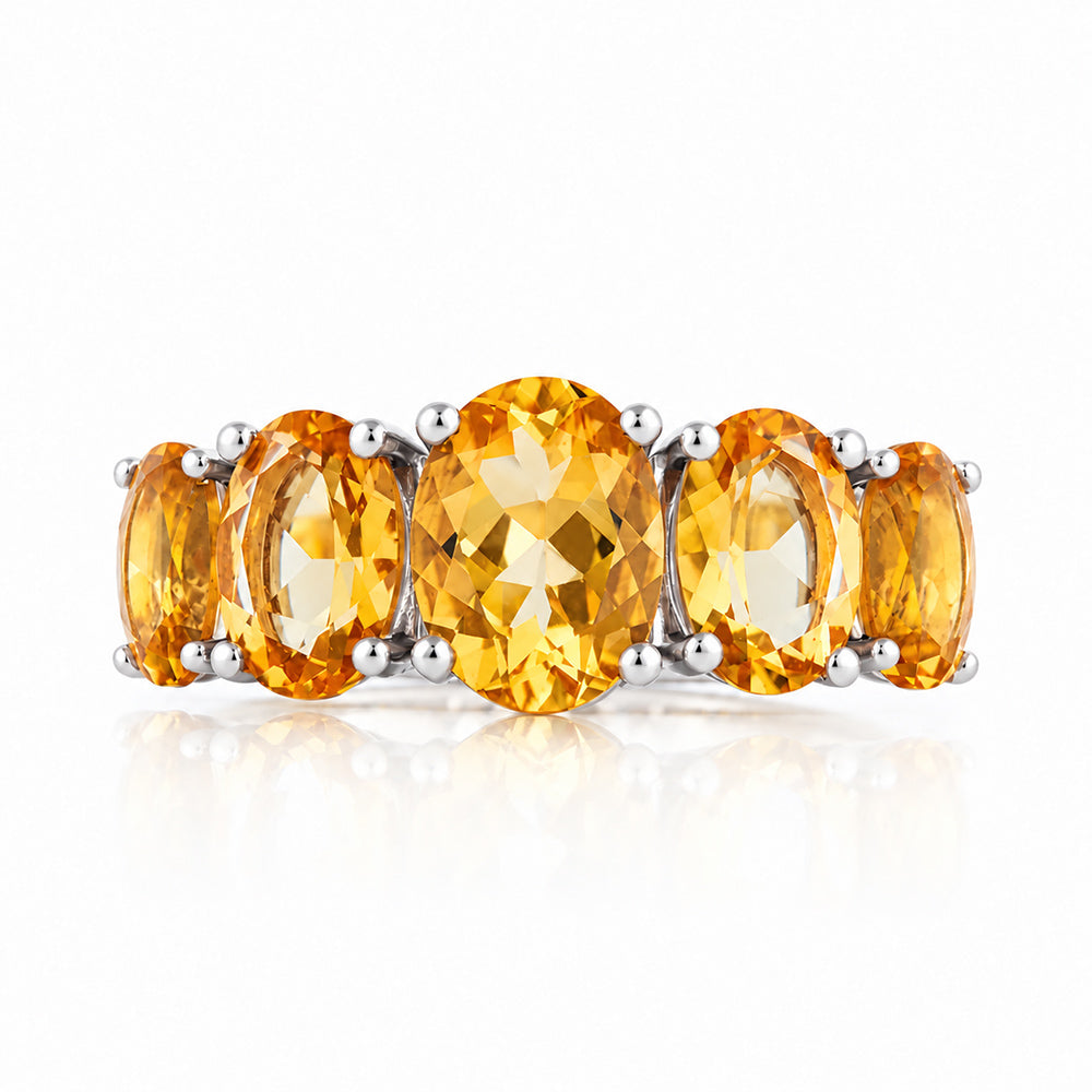 The Citrine Queen Ring - Victoria's Jewellery