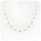 Oval cut Yellow Citrine Necklace - Victoria's Jewellery