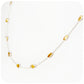 Oval cut Yellow Citrine Necklace - Victoria's Jewellery