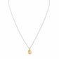 Luna, Oval cut Citrine Pendant - 8x6mm