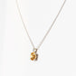 Oval cut Citrine Solitaire Necklace - Victoria's Jewellery