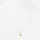 Oval cut Citrine Solitaire Necklace - Victoria's Jewellery