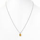 Luna, Oval cut Citrine Pendant - 7x5mm - Victoria's Jewellery