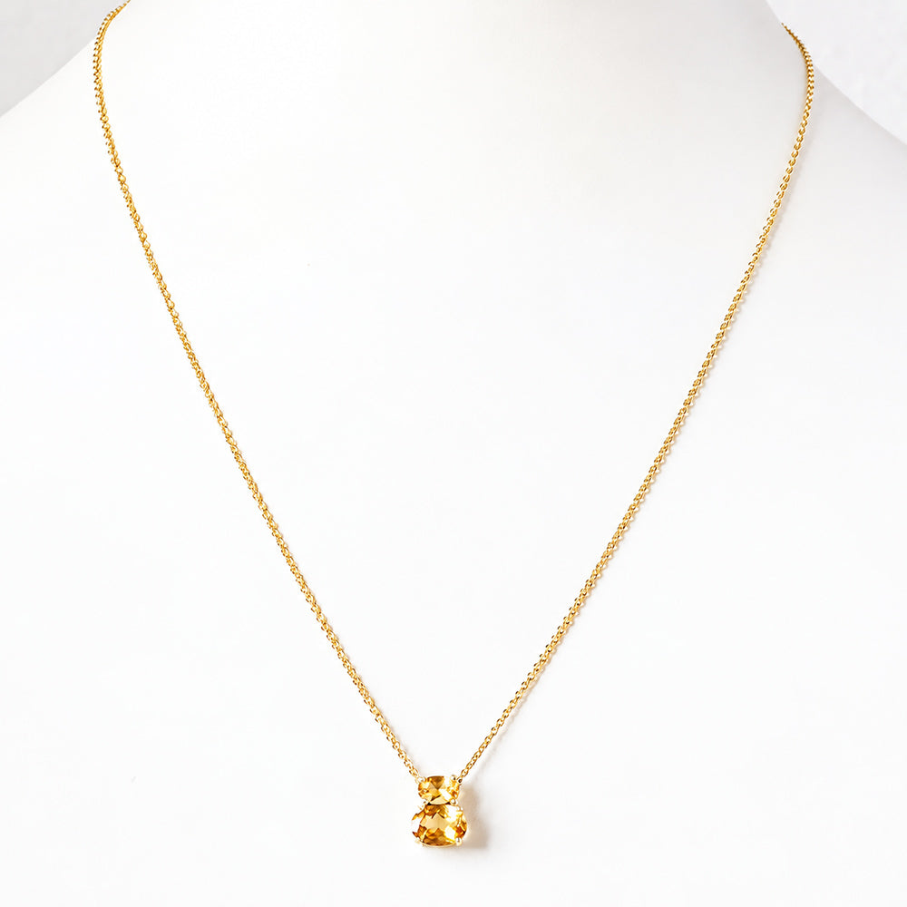 Georgie, Citrine Necklace