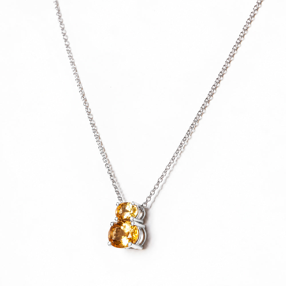 Georgie, Citrine Necklace
