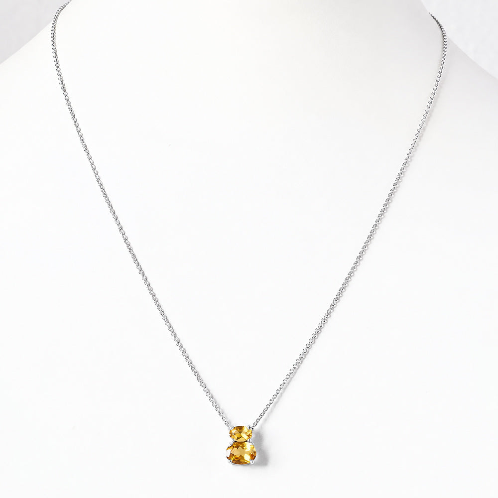 Georgie, Citrine Necklace