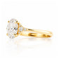 Kelly, an Oval cut Lab Diamond Ring - 1ct - Victoria's Jewellery