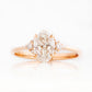 Kelly, an Oval cut Lab Diamond Ring - 1ct